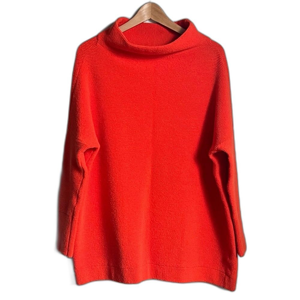 Urban Outfitters Bright Orange Turtleneck Sweater